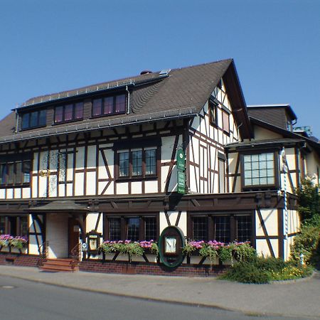 Hotel-Restaurant Zur Krone Loehnberg Bagian luar foto