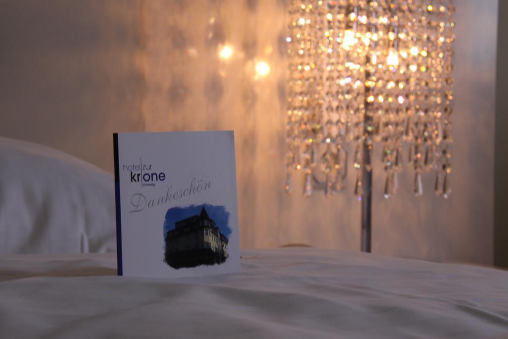 Hotel-Restaurant Zur Krone Loehnberg Bagian luar foto